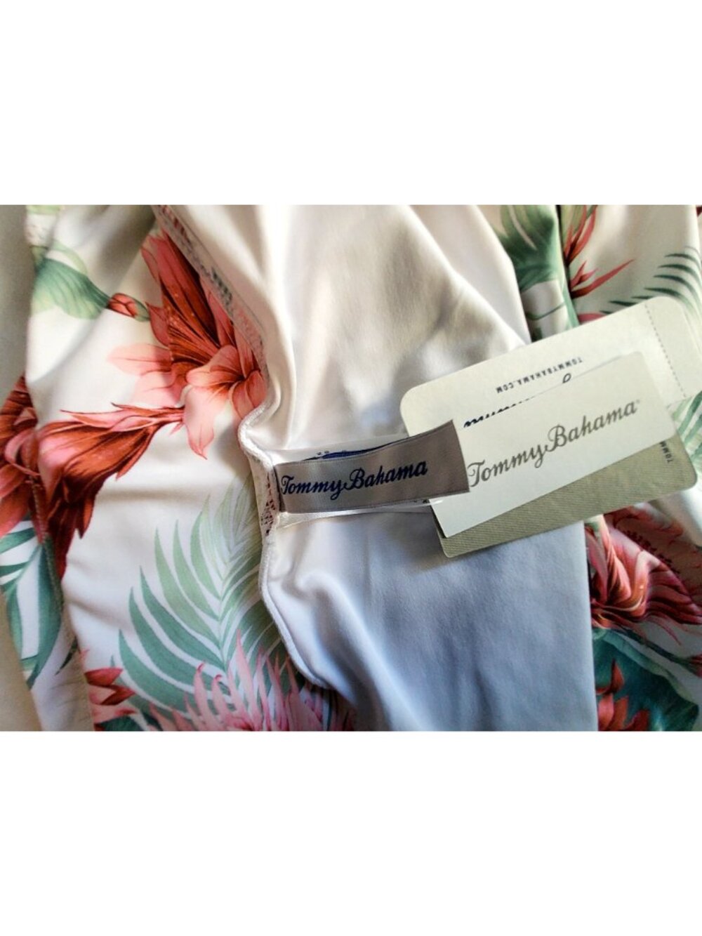 Tommy Bahama Breezy Botanical Womens Skort With Sun Shelter UPF 50 Protection L - Picture 6 of 11